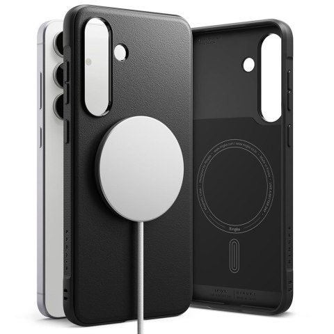 Etui plecki case do Samsung Galaxy S25 FE Onyx Magnetic MagSafe - czarne Ringke
