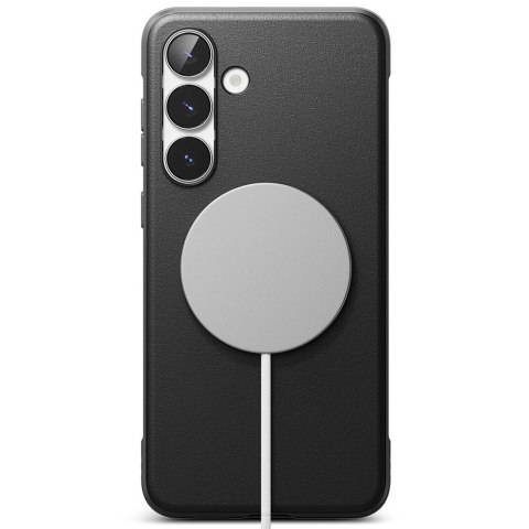 Etui plecki case do Samsung Galaxy S25 FE Onyx Magnetic MagSafe - czarne Ringke