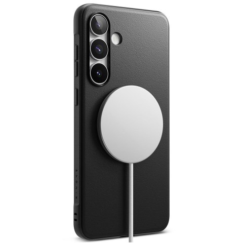 Etui plecki case do Samsung Galaxy S25 FE Onyx Magnetic MagSafe - czarne Ringke