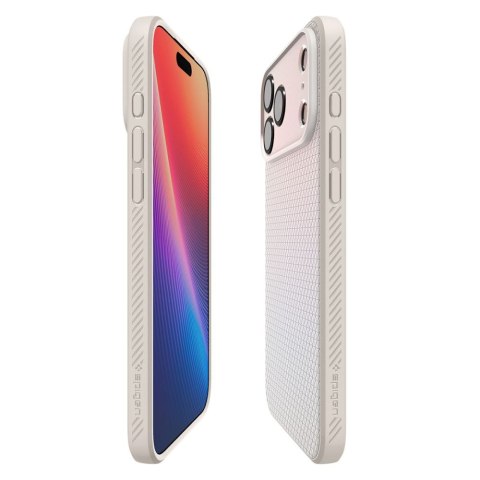 Etui pokrowiec case na iPhone 17 Pro Max Liquid Air - tytanowe SPIGEN