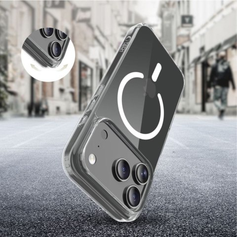 Etui pokrowiec na Google Pixel 10 Pro XL FlexAir Hybrid MagSafe - przezroczyste Tech-Protect