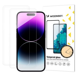 Szkło hartowane na iPhone 17 Pro / 16 Pro Tempered Glass - 2 szt. WOZINSKY