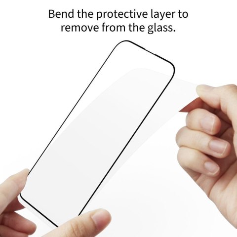 Szkło hartowane na Xiaomi 15T / 15T Pro Glass Fit+ czarne - 2 szt. Tech-Protect