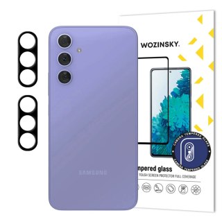 Szkło na aparat do Samsung Galaxy A17 / A17 5G Full Camera Glass czarne - 2 szt. WOZINSKY
