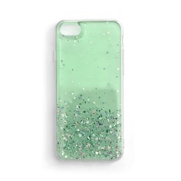 Błyszczące etui pokrowiec z brokatem Samsung Galaxy A42 5G Star Glitter zielony WOZINSKY