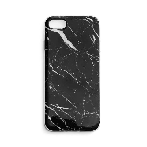 Żelowe etui pokrowiec marmur Samsung Galaxy A42 5G Marble czarny WOZINSKY