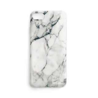 Żelowe etui pokrowiec marmur Samsung Galaxy M51 Marble biały WOZINSKY