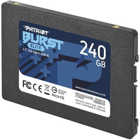 Dysk SSD 240GB Burst Elite 450/320MB/s SATA III 2.5 Patriot