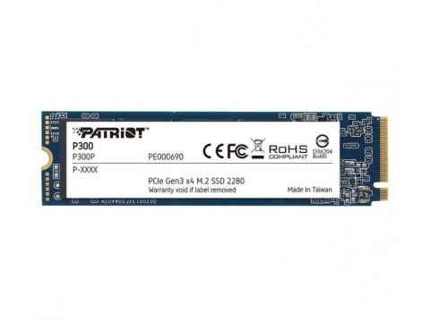 Dysk SSD P300 512GB M.2 PCIe Gen 3 x4 1700/1200 Patriot
