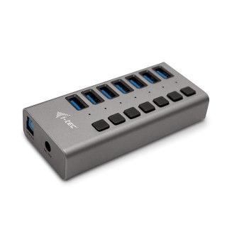 Hub USB 3.0 z ładowaniem, 7 portów, 36W I-tec