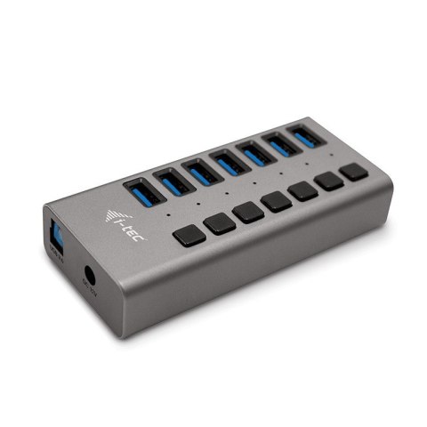 Hub USB 3.0 z ładowaniem, 7 portów, 36W I-tec