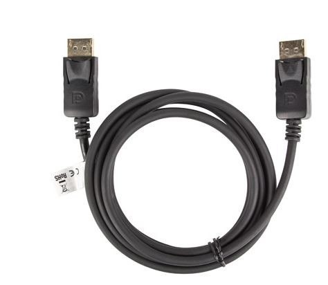 Kabel DisplayPort M/M 4K 1.8M czarny Lanberg