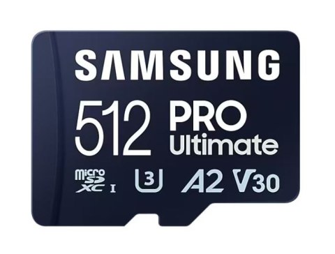 Karta pamięci microSD MB-MY512SA/WW Pro Ultimate 512GB + Adapter Samsung