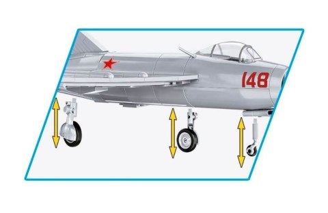 Klocki MiG-15 Fagot Cobi Klocki