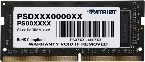 Pamięć do notebooka DDR4 Signature 16GB/2400 CL17 SODIMM Patriot
