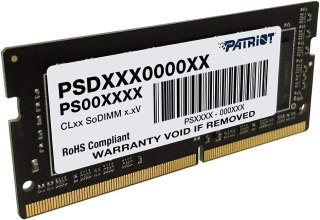 Pamięć do notebooka DDR4 Signature 16GB/2400 CL17 SODIMM Patriot