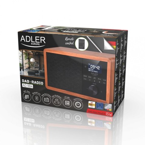 Radioodtwarzacz DAB+ AD 1184 Bluetooth USB Adler