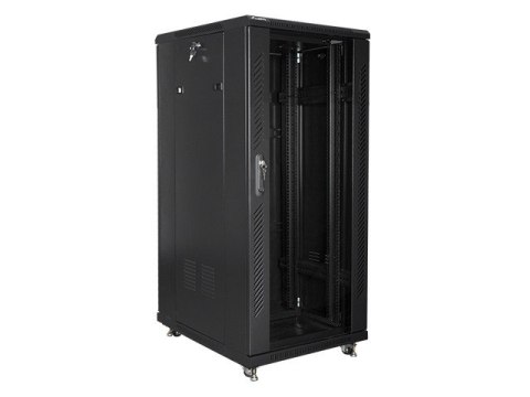 Szafa stojąca Rack 19 cali 27U 600x800mm czarna Lanberg