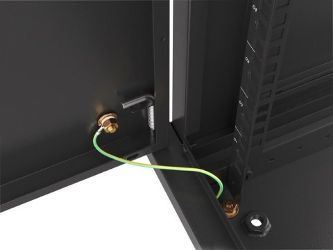 Szafa wisząca 19 12U 600x600 cz WF01-6612-00B Lanberg