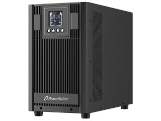 UPS ON-LINE 3000VA AT 4X FR+TERMINAL OUT, USB/RS-232, LCD, TOWER PowerWalker