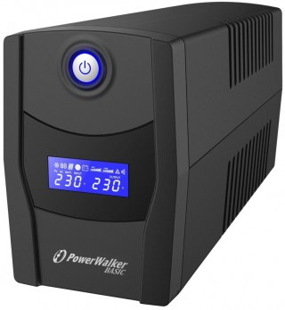 Zasilacz awaryjny UPS Line-Interactive 1000VA STL FR 2x PL 230V, USB, RJ11/45 In/Out PowerWalker