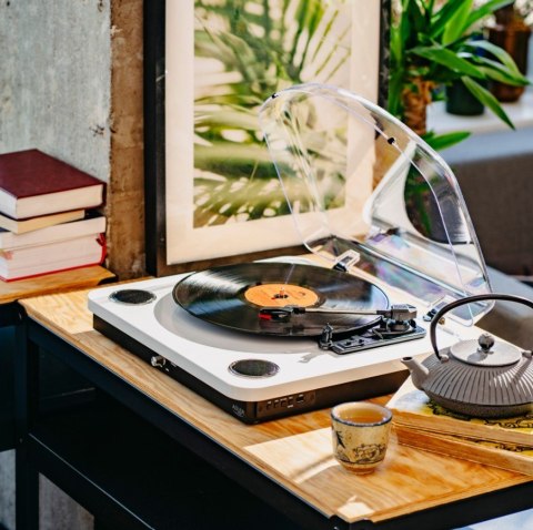 Gramofon AD1914 Biały USB Bluetooth Adler