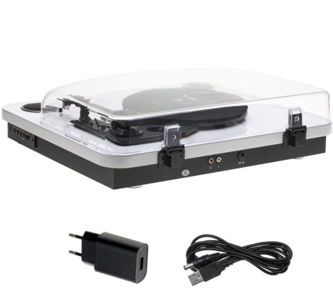 Gramofon AD1914 Biały USB Bluetooth Adler