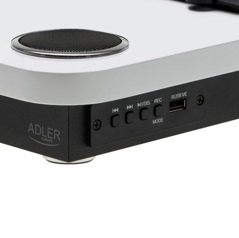 Gramofon AD1914 Biały USB Bluetooth Adler