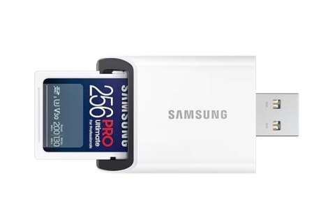 Karta pamięci SD MB-SY256SB/WW 256GB Pro Ultimate + czytnik Samsung