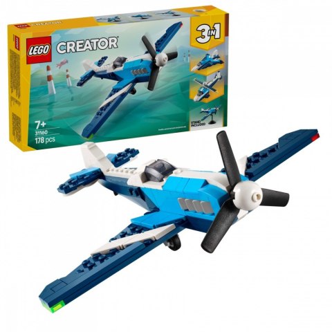 Klocki Creator 31160 Statek powietrzny: samolot wyścigowy LEGO