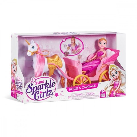 Lalka Księżniczka 10.5 cala z karetą ZURU Sparkle Girlz