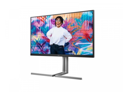 Monitor U32U3CV 31.5 cala Nano IPS 4K HDMIx2 DP USB-C RJ45 KVM Pivot Głośnik AOC