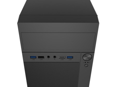 Obudowa Helix USB-C MATX Mini Tower Czarna Natec