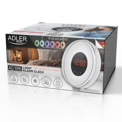 Budzik świetlny AD1916 Adler