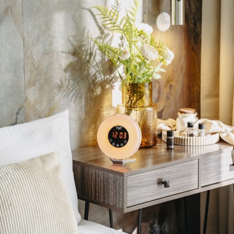 Budzik świetlny AD1916 Adler