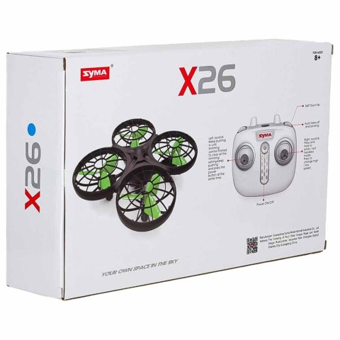 Dron RC Syma X26 2,4Ghz Headless Kik Sp. z o. o. Sp. k.