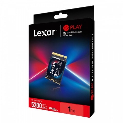 Dysk SSD PLAY 1TB PCIe4.0 2230 5200/4700MB/s Lexar