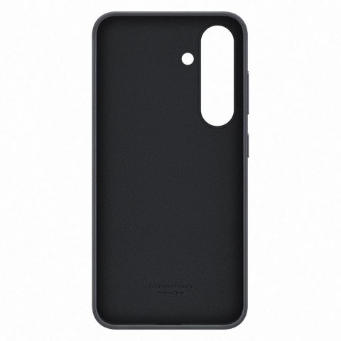 Etui plecki z ekoskóry Samsung KindSuit Case do Samsung Galaxy S25 - czarne SAMSUNG