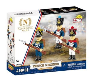 Klocki Francuscy żołnierze 41 elementów Cobi Klocki