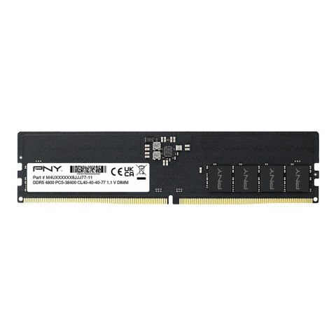 Pamięć 8GB DDR5 4800 DIMM BULK MD8GSD54800-BLK PNY