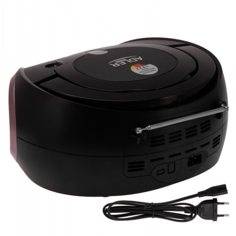 Radio Boombox CD MP3 AD1181 czarno-miedziany Adler