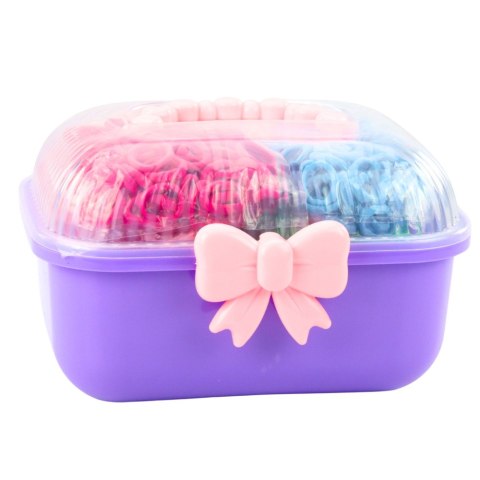 Zestaw Kreatywny DIY Do Robienia Bransoletek Gumki Akcesoria LEAN Toys