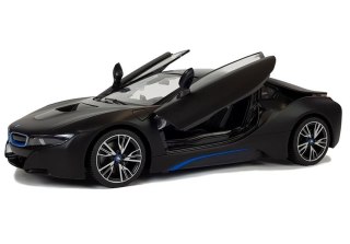 Auto R/C BMW i8 Rastar 1:14 Czarny Drzwi Automatyczne Rastar