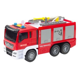 Auto Samochód Strażacki Wóz Z Napędem Woda Światła Dźwięk LEAN Toys