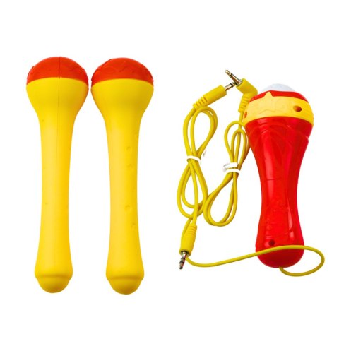 Bębenek Dla Dzieci Muzyczny Interaktywny Światła Dźwięki Różowy LEAN Toys