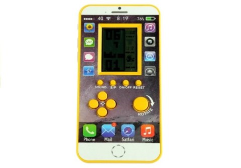 Gra Elektroniczna Tetris Kieszonkowa Wersja LEAN TOYS