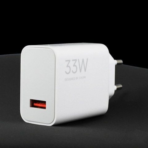 Ładowarka sieciowa USB-A 33W z kablem USB-C - biała XIAOMI
