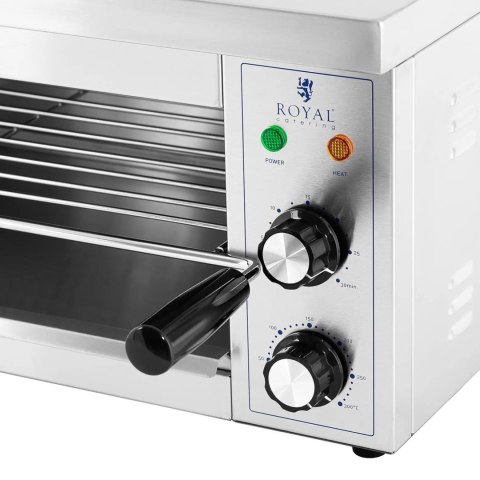 Opiekacz toster salamander do zapiekanek tostów 50-300 C 2500 W Royal Catering