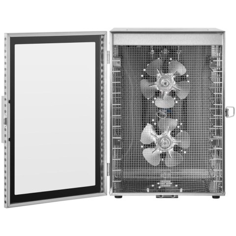 Profesjonalna suszarka do żywności ziół owoców grzybów 12 rusztów 800 W Royal Catering