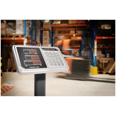 Waga platformowa magazynowa licząca LED 45 x 60 cm 150 kg / 20 g Steinberg Systems